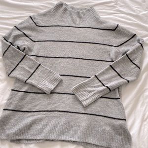 ON Striped Mockneck